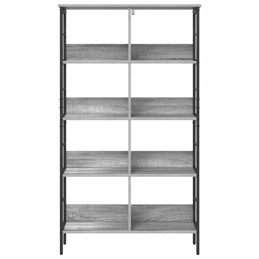 Étagère Gris Sonoma 82 x 32 x 144,5 cm Bois d'ingénierie - 5