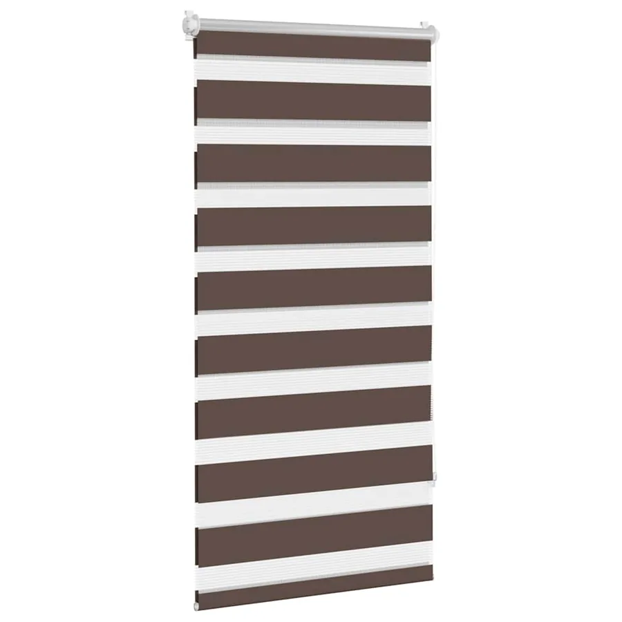 Store Zebra 60,9 x 120 cm, largeur du tissu 56,7 cm, couleur café - 3