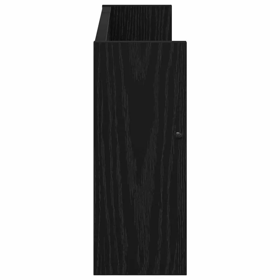 Étagère à magazines 2 pcs Chêne noir 60 x 12 x 30 cm - 7