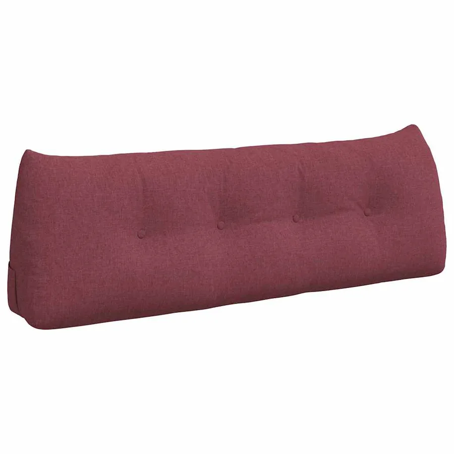 Coussin de Dos Bordeaux 140 x 24 x 50 cm tissu - 2