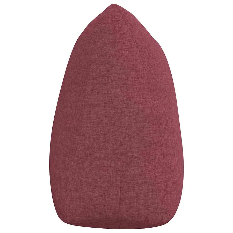 Coussin de Dos Bordeaux 140 x 24 x 50 cm tissu - 7