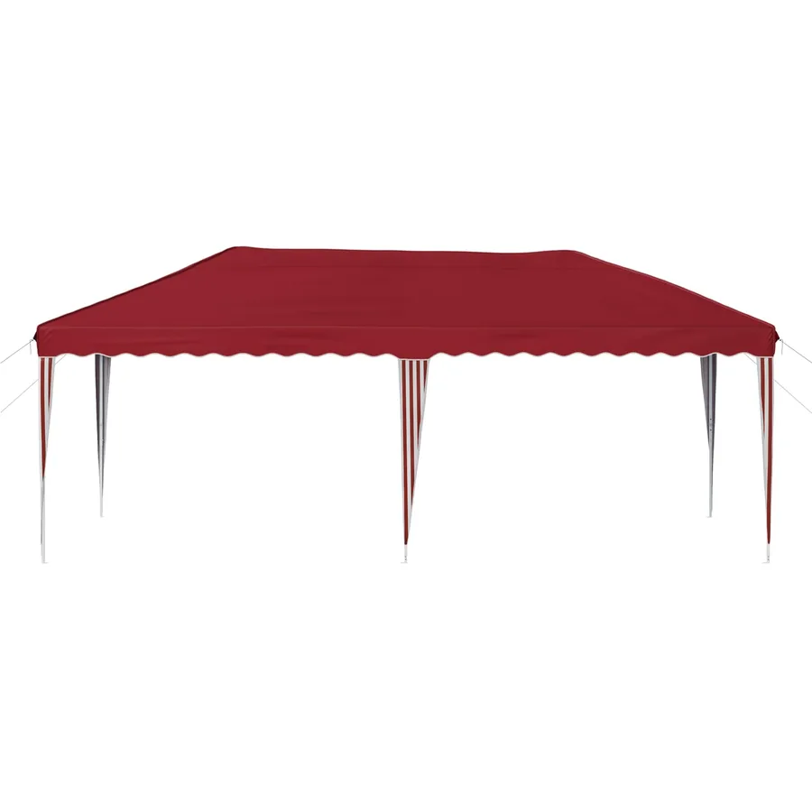 Tente de fête pop-up 575 x 290 x 245 cm Bordeaux - 5