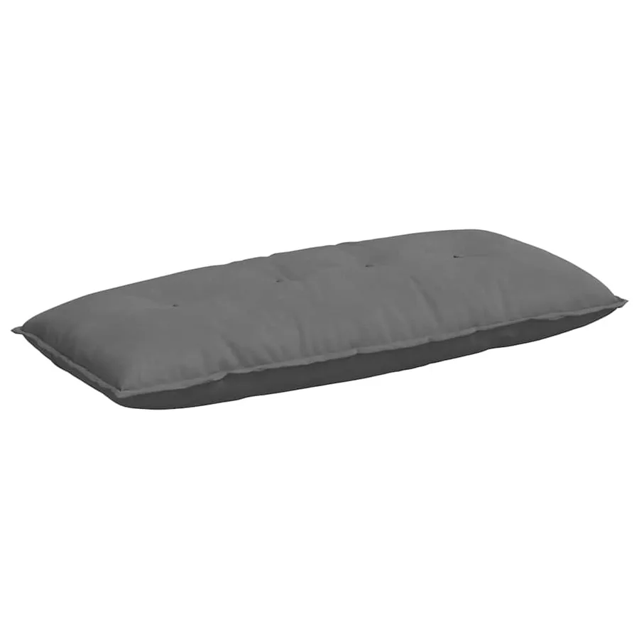 Coussin de Dos Gris foncé 120 x 50 cm Tissu en microfibre - 2