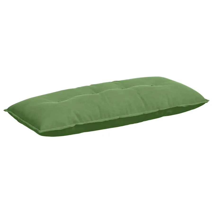 Coussin de Dos Vert clair 120 x 50 cm Tissu en velours côtelé - 2