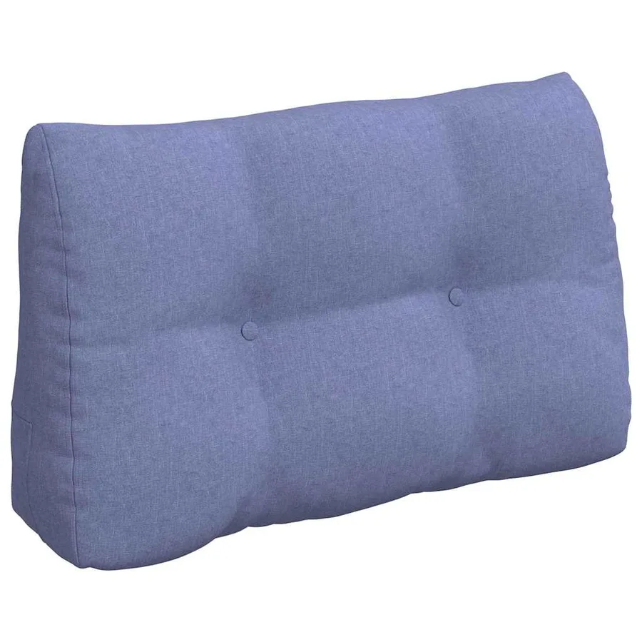 Coussin de Dos Bleu denim 80 x 24 x 50 cm tissu - 2