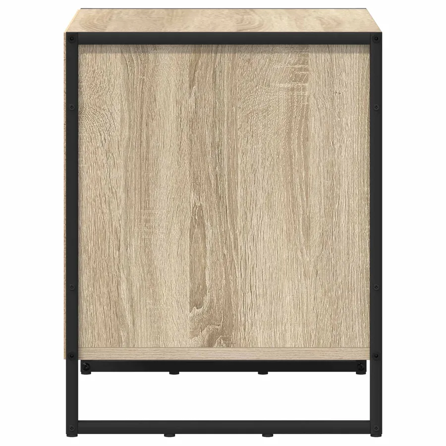 Table de chevet Sonoma 50 x 39,5 x 50 cm Bois d'ingénierie - 6