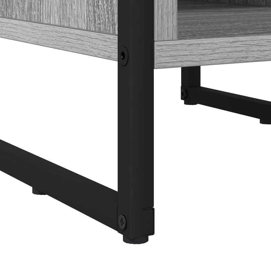 Table de chevet 2 pcs Gris Sonoma 39.5 x 30 x 50 cm - 10