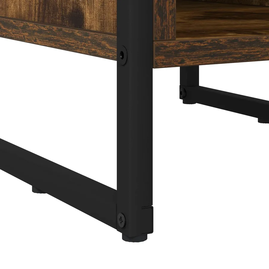 Table de chevet 2 pcs Chêne Fumé 39.5 x 30 x 50 cm - 10