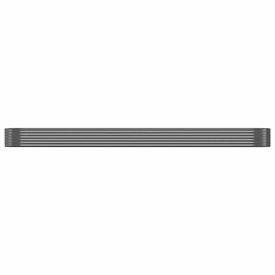 Lit surélevé de jardin Acier galvanisé Anthracite - 3