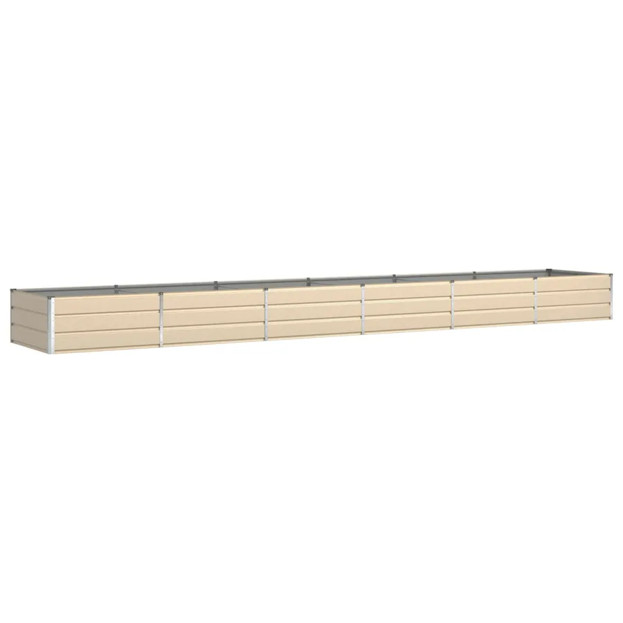 Jardinière Ivoire 580 x 100 x 45 cm Acier galvanisé - 2