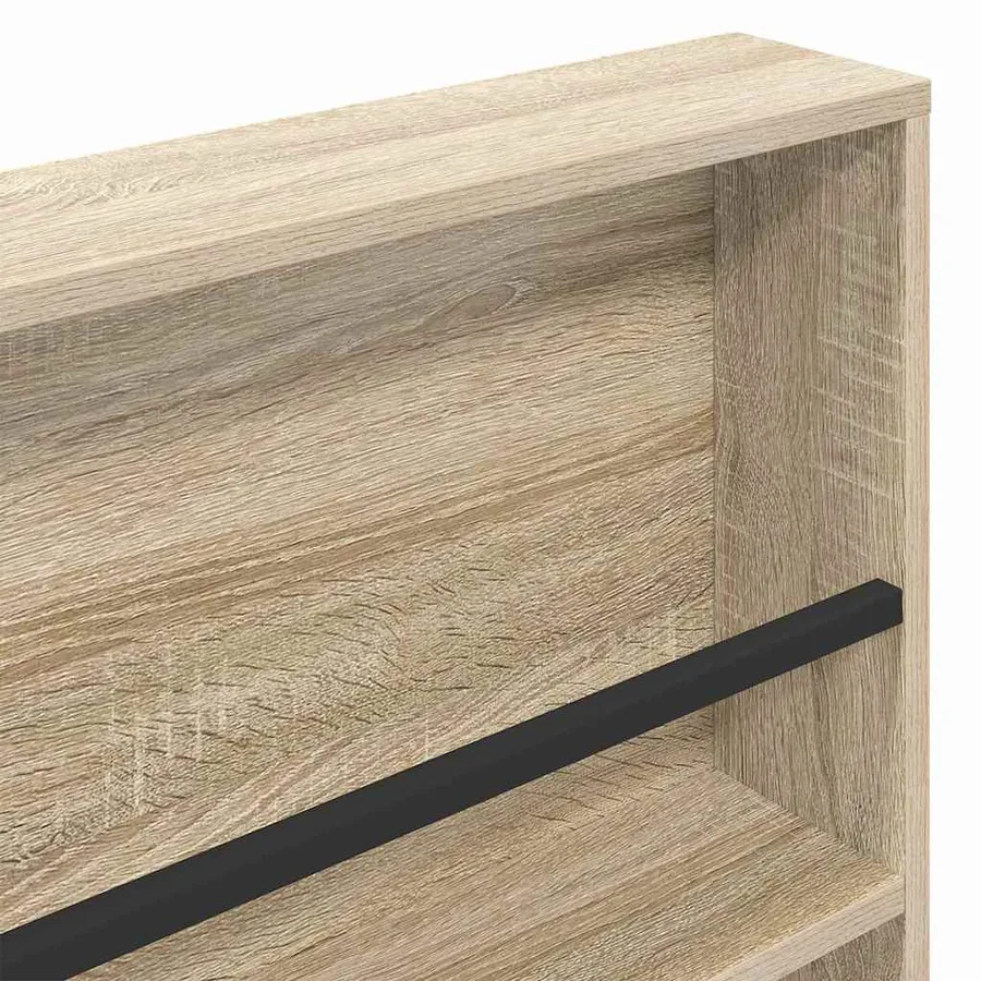 Étagère à magazines 2 pcs Chêne Sonoma 100 x 12 x 70 cm - 9