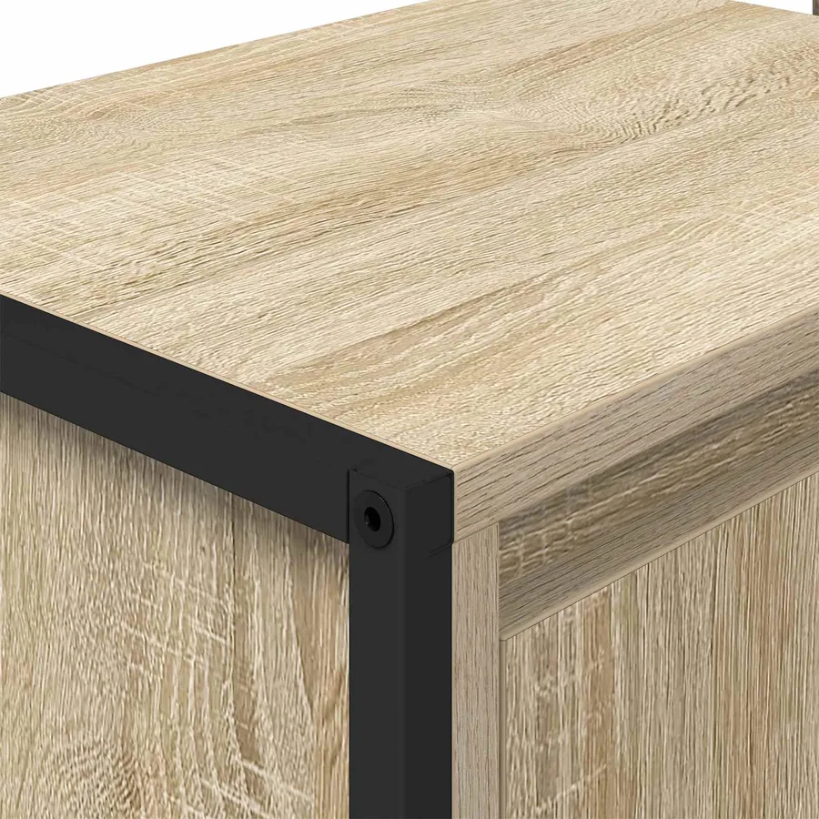 Cabinet de salle de bain avec stockage Sonoma 90 x 30 x 60 cm - 10
