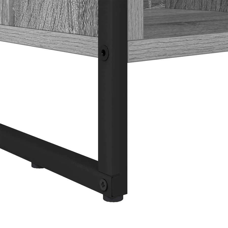 Bibliothèque Gris Sonoma 99,5 x 30 x 108,5 cm Bois d'ingénierie - 9