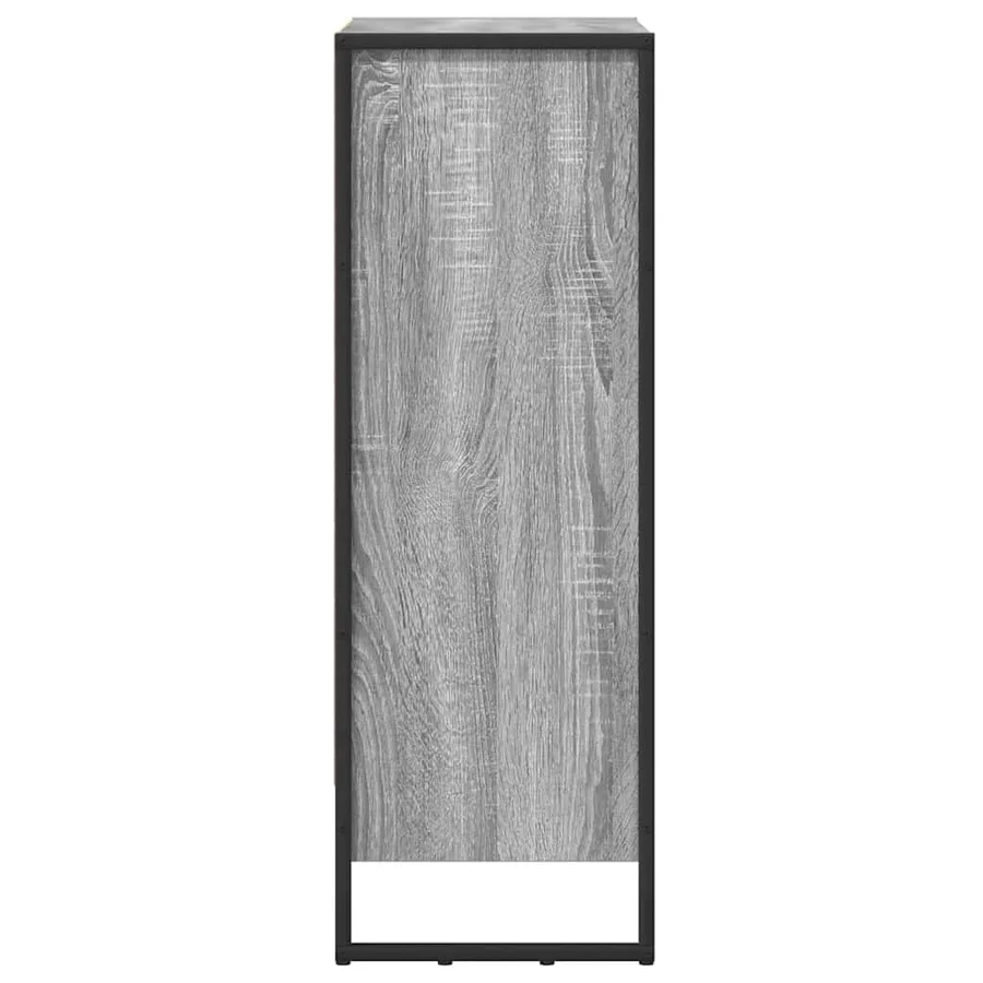 Bibliothèque Gris Sonoma 60 x 30 x 86,5 cm Bois d'ingénierie - 6