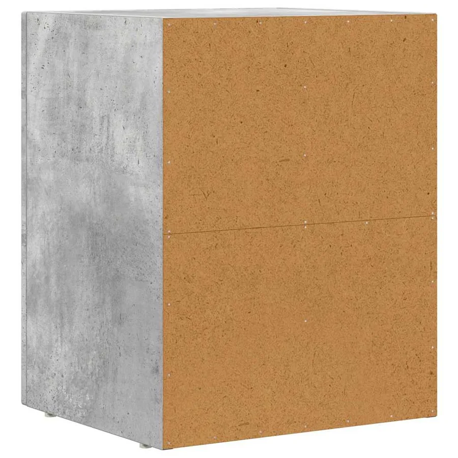Table de chevet ELST Gris béton 40 x 35 x 50 cm - 6