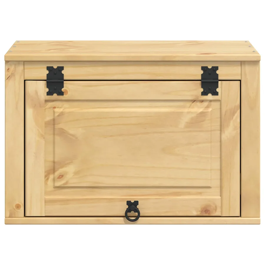 Armoire SKI Brun Miel 60 x 32 x 40 cm Pin massif - 6
