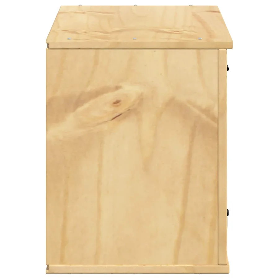 Armoire SKI Brun Miel 60 x 32 x 40 cm Pin massif - 7