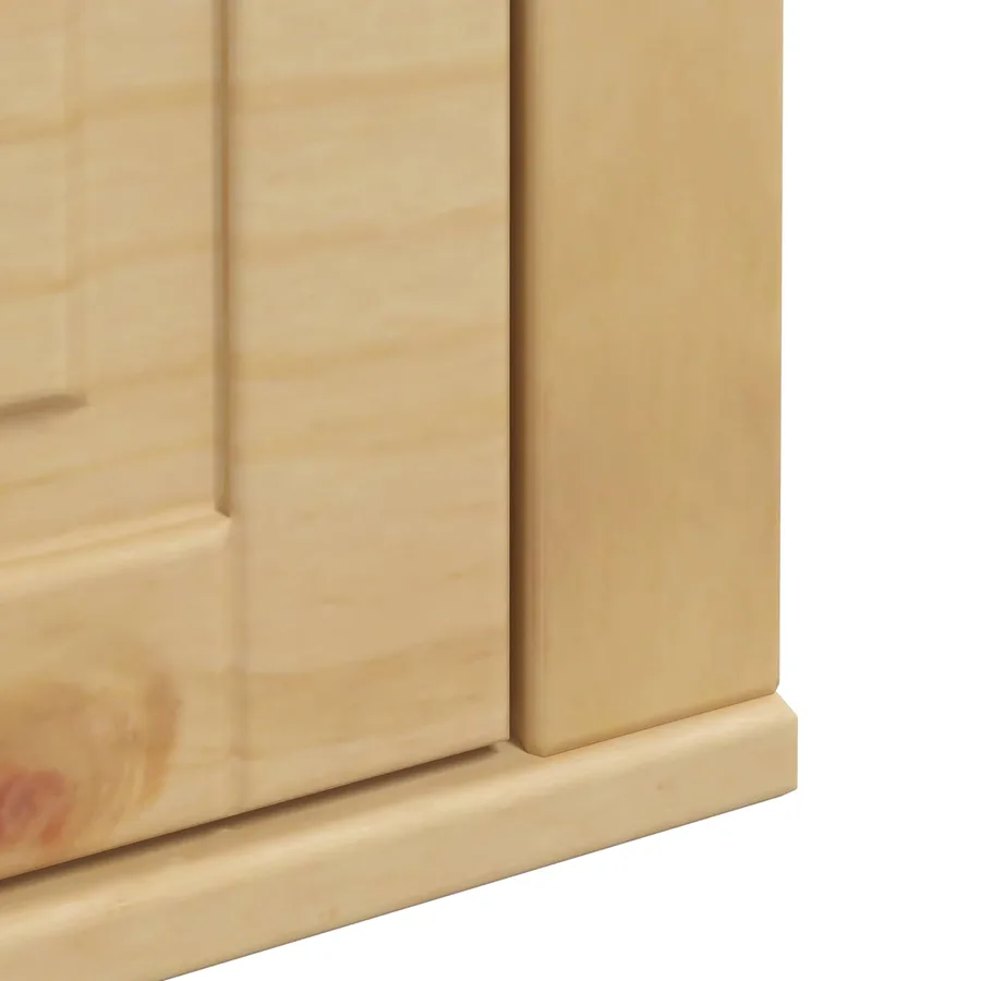 Armoire SKI Brun Miel 60 x 32 x 40 cm Pin massif - 9