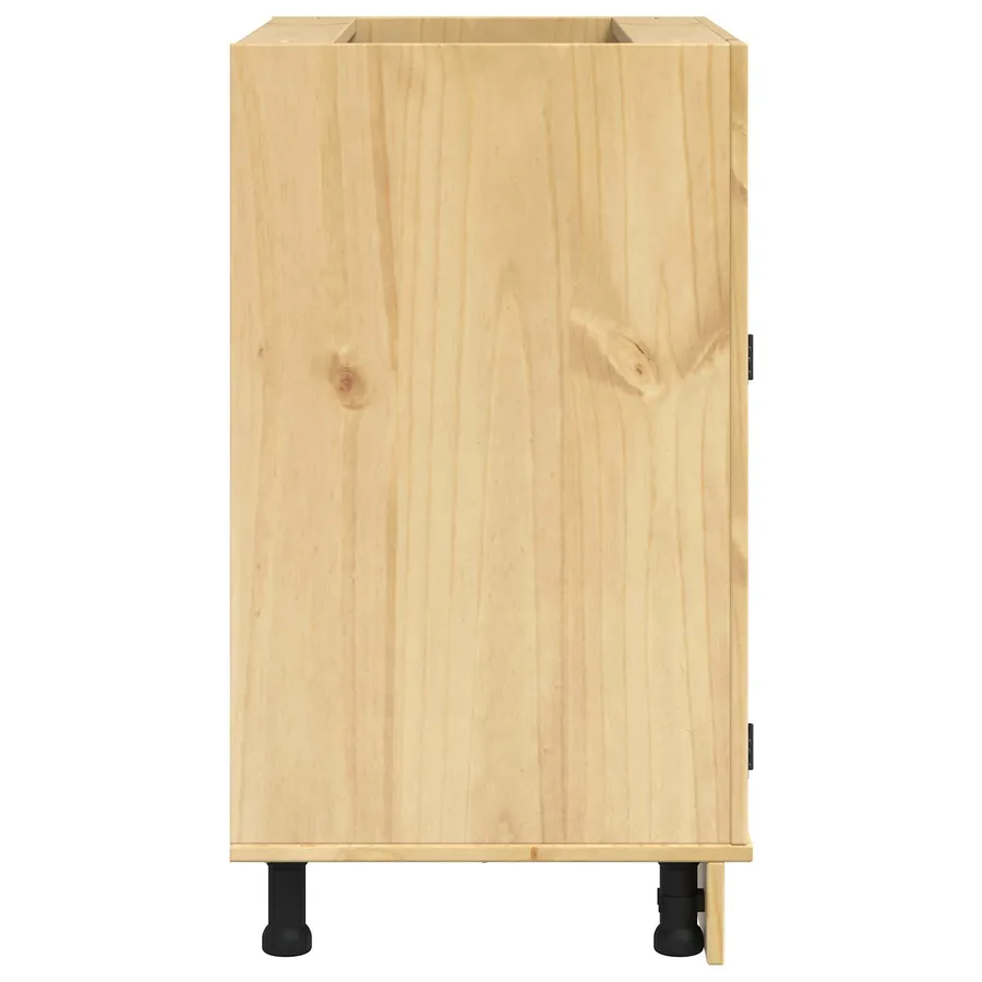 Armoire SKI Brun Miel 60 x 46 x 81,5 cm Pin massif - 7