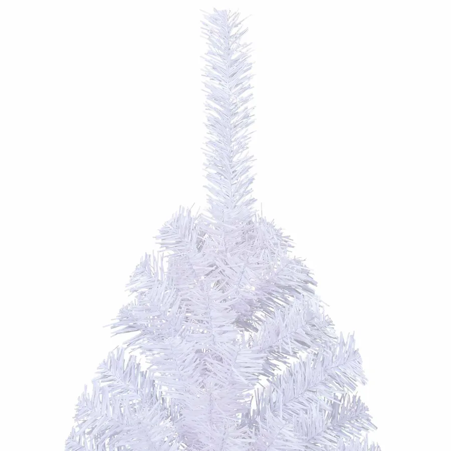 Sapin de Noël artificiel avec 300 LED Blanc 240 cm PVC et Acier - 11