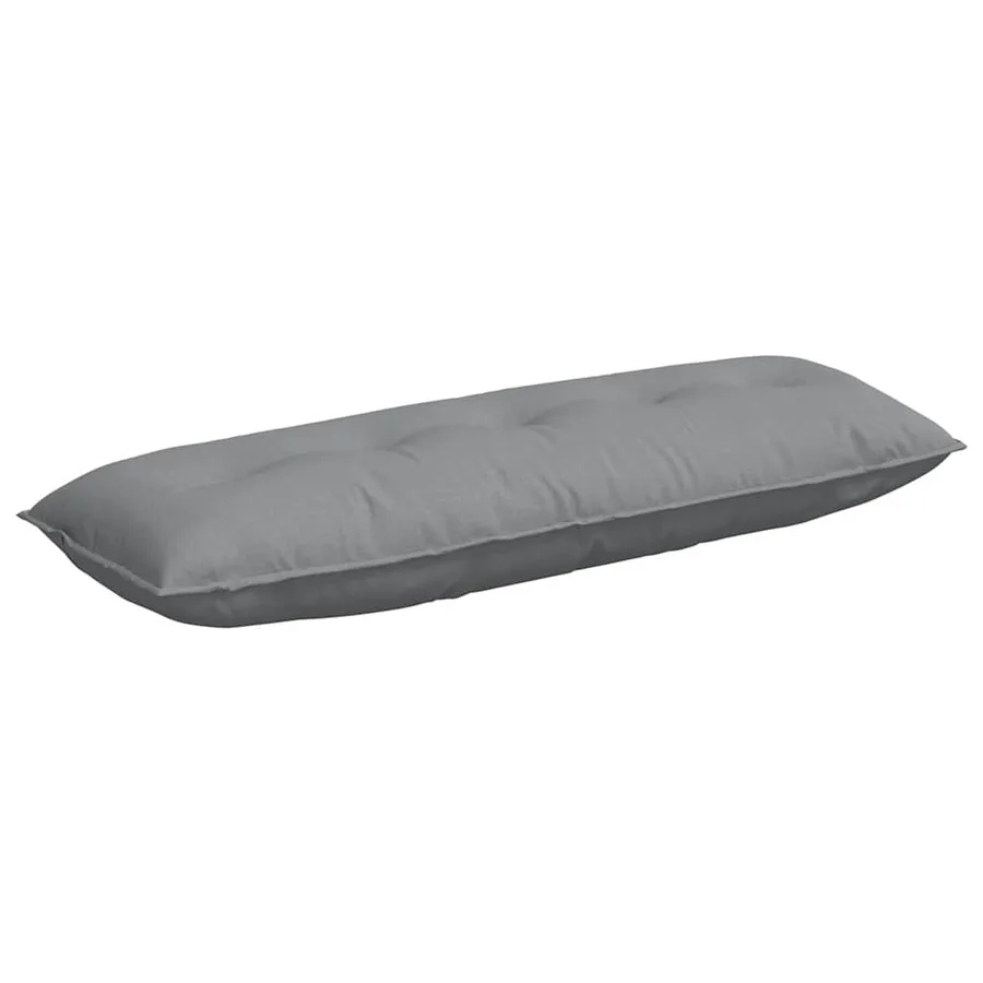 Coussin de Dos Gris clair 140 x 19 x 50 cm tissu - 2