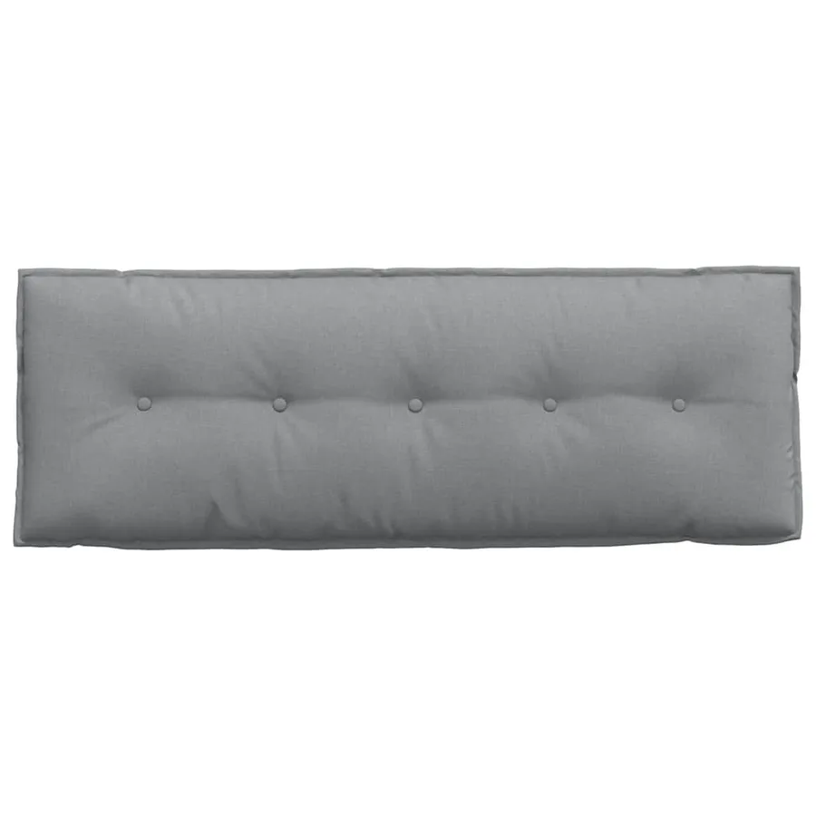 Coussin de Dos Gris clair 140 x 19 x 50 cm tissu - 6