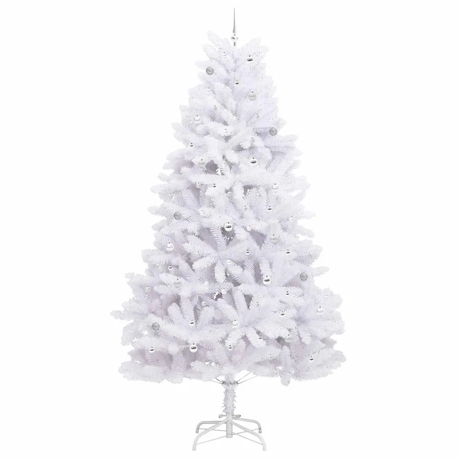 Sapin de Noël Artificiel à Branches Articulées Blanc 300 cm - 4