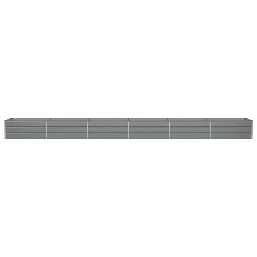 Jardinière Gris clair 600 x 80 x 45 cm Acier - 3