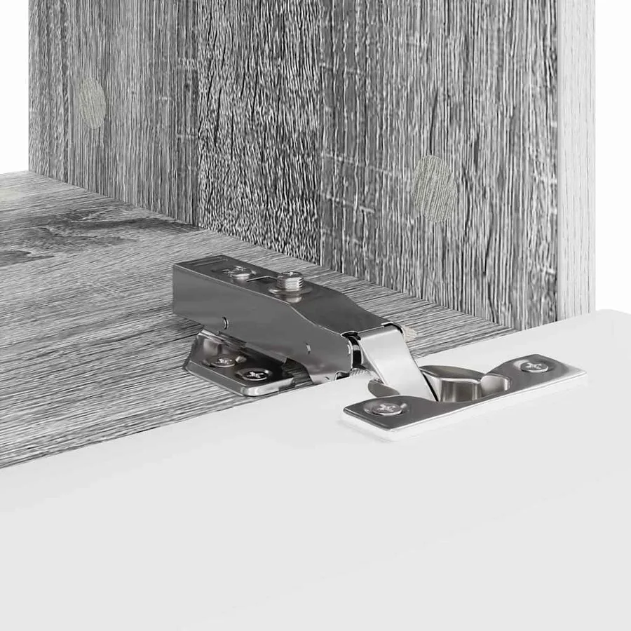 Meuble TV mural Gris Sonoma 39 x 31 x 29,5 cm Bois d'ingénierie - 10