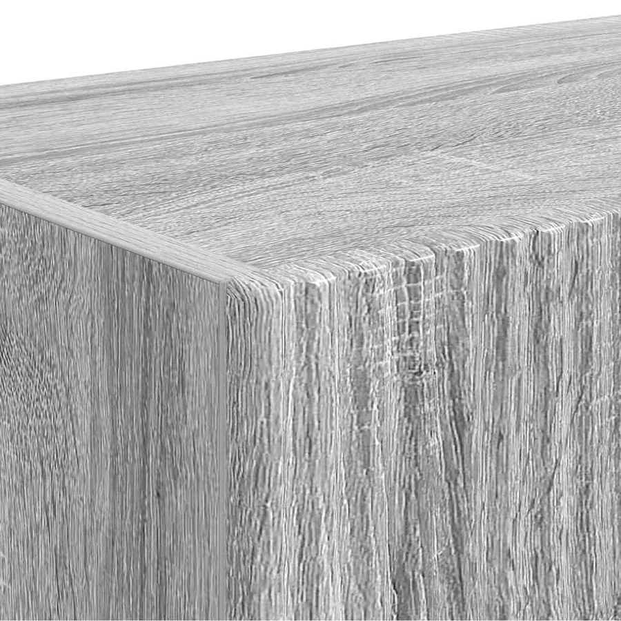 Meuble TV mural Gris Sonoma 39 x 31 x 29,5 cm Bois d'ingénierie - 9