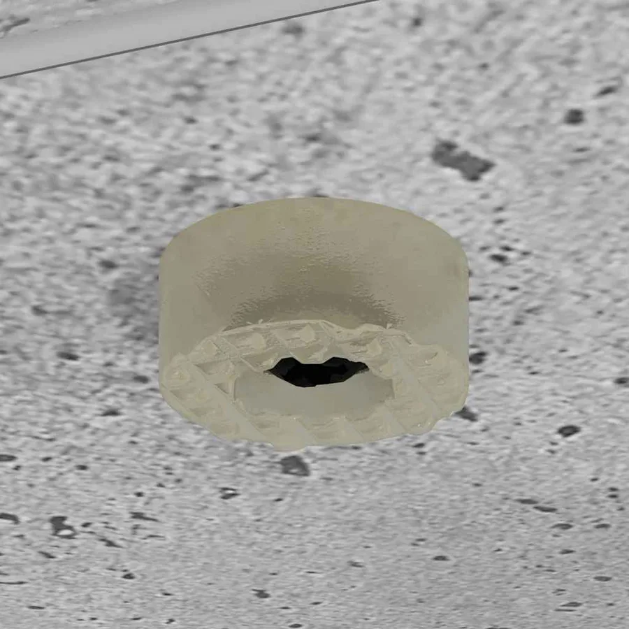 Meuble TV ELST 100 x 35 x 40 cm Gris béton Bois d'ingénierie - 9