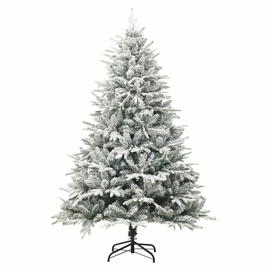 Arbre de Noël artificiel pré-éclairé avec ensemble de boules - 5