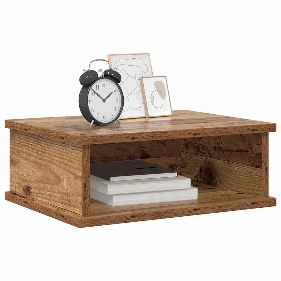 Table de chevet Bois ancien 40 x 31 x 15 cm Bois d'ingénierie - 3