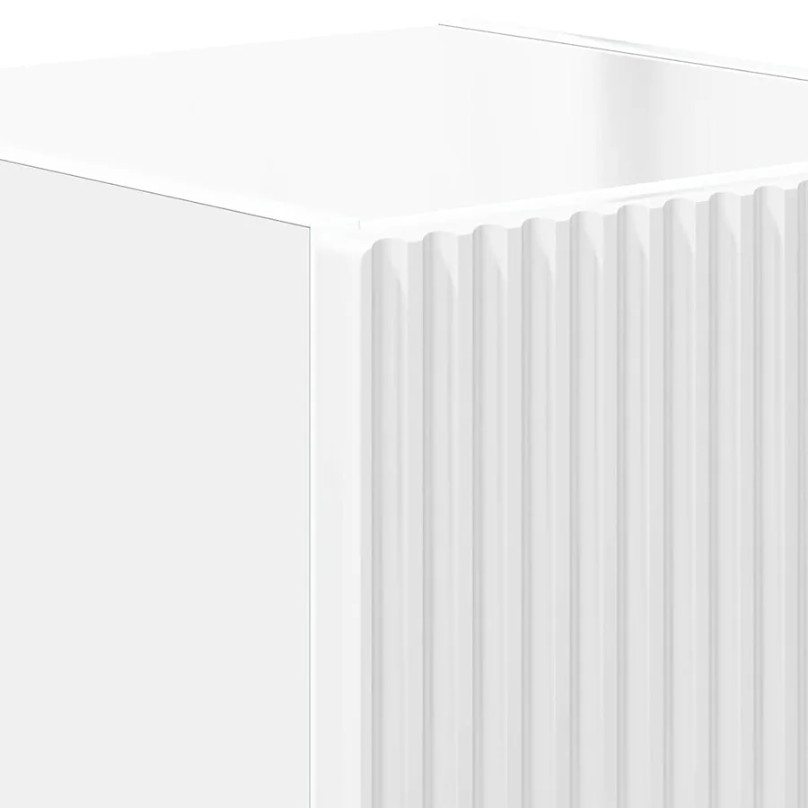 Meuble TV mural 2 pcs Blanc Brillant 30 x 31 x 40 cm - 10