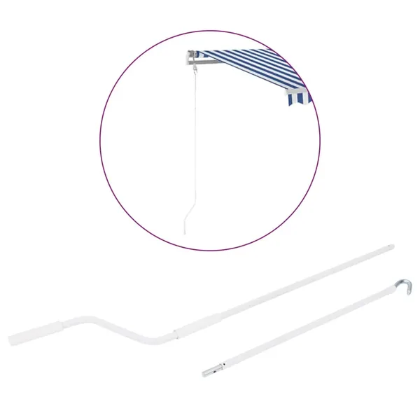 Manivelle de remplacement pour auvent 150 cm