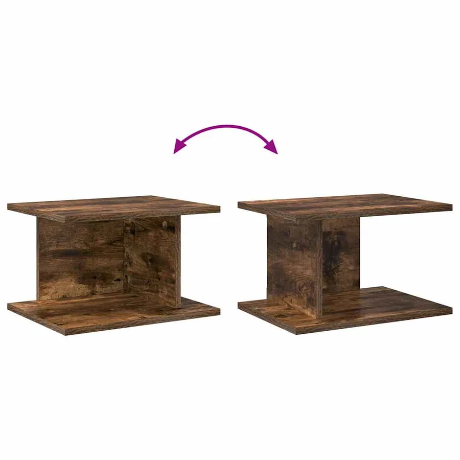 Table de chevet 2 pcs Chêne fumé 40 x 30 x 25 cm - 11