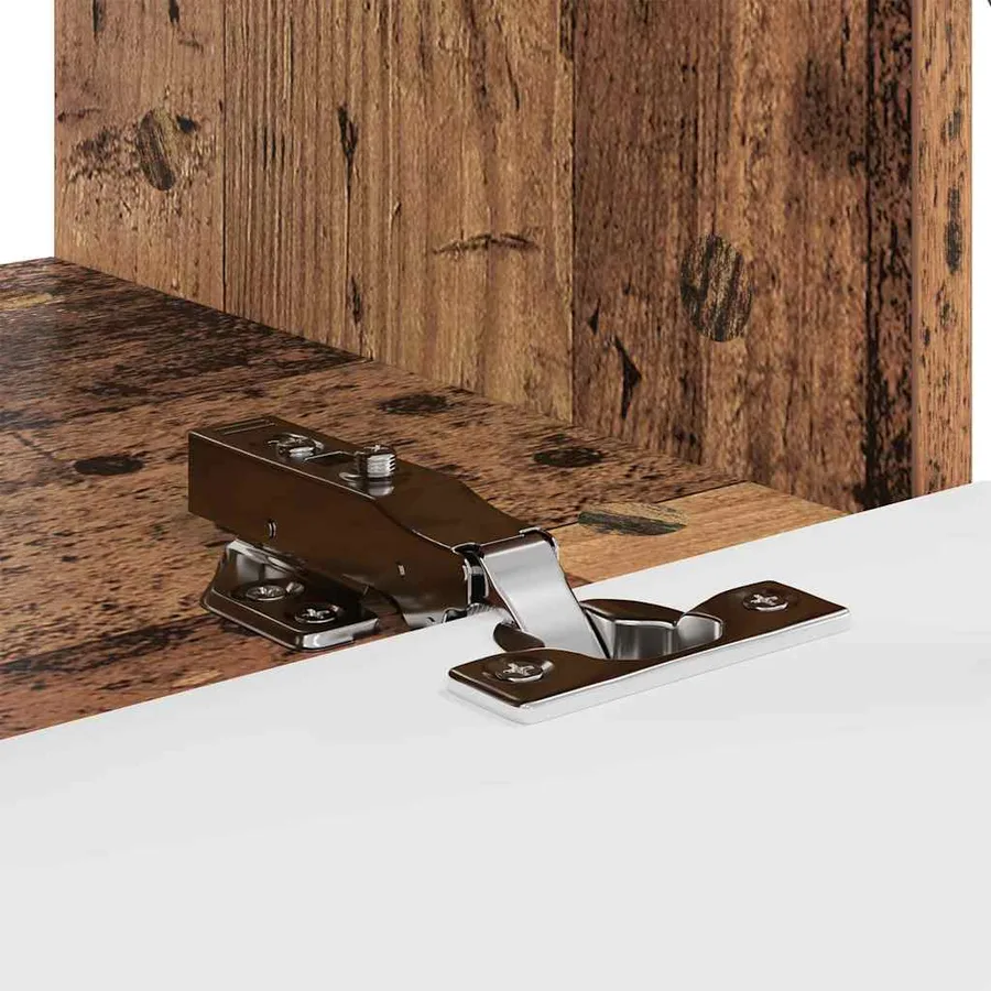 Meuble TV mural Bois Ancien 60 x 31 x 29,5 cm Bois d'ingénierie - 8