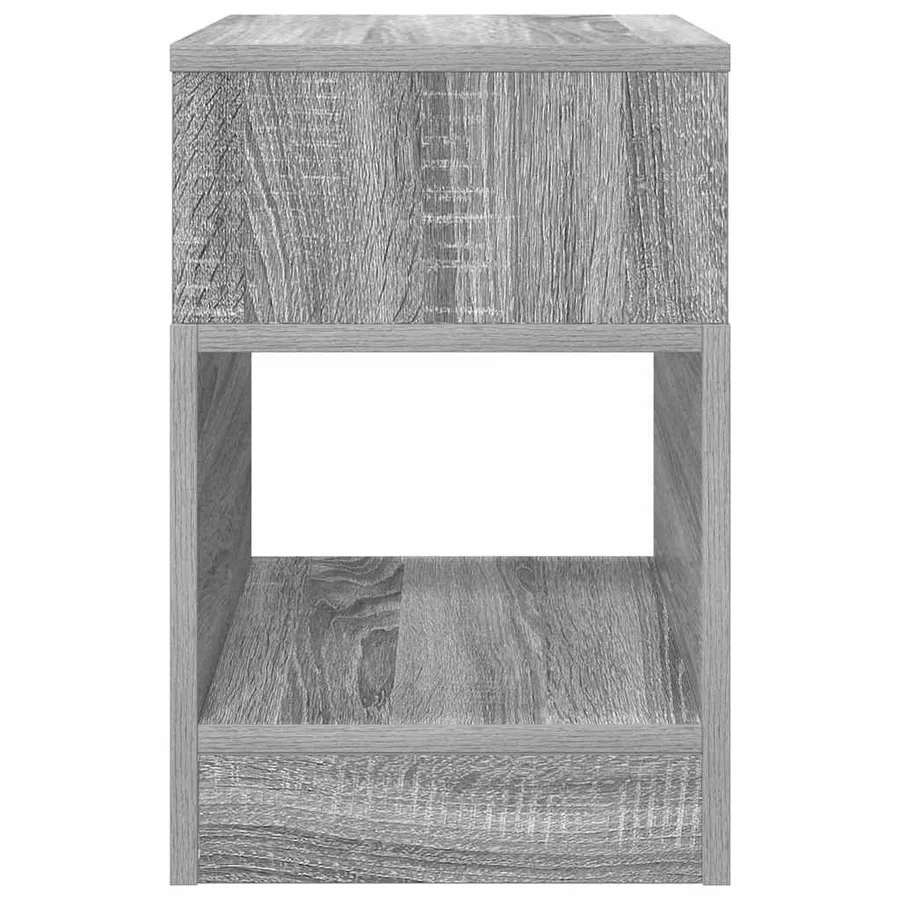 Table d'appoint Gris Sonoma 30,5 x 30 x 45 cm Bois d'ingénierie - 5