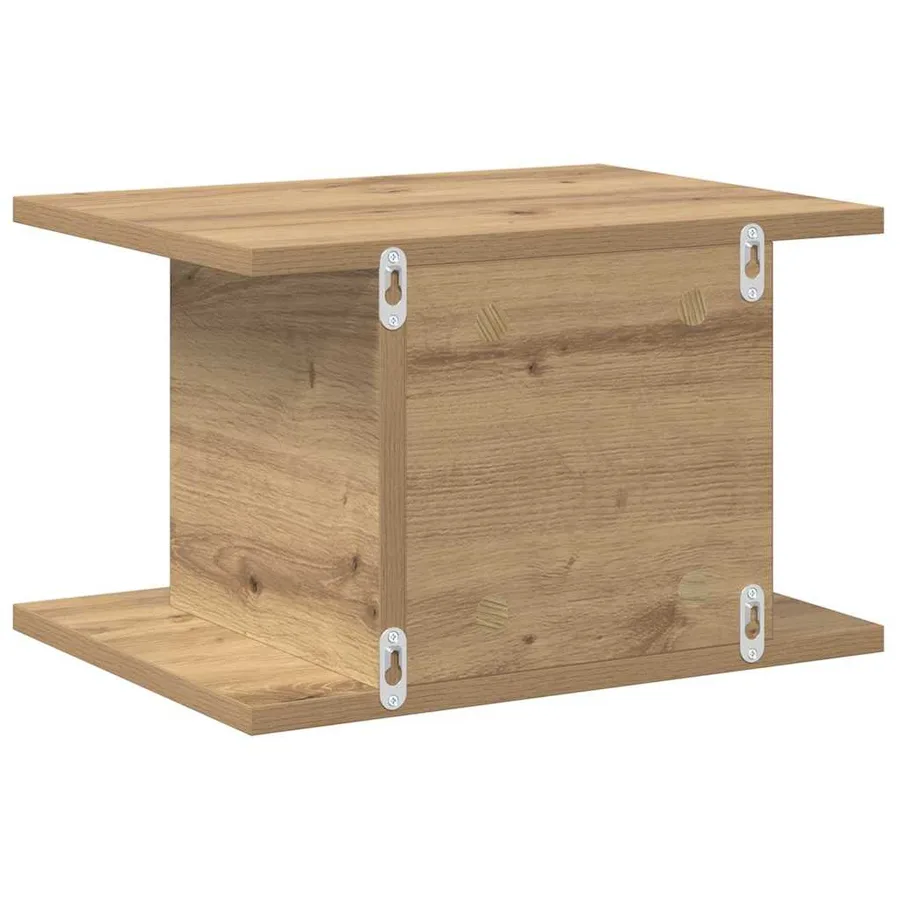 Table de chevet Chêne artisanal 40 x 30 x 25 cm - 7