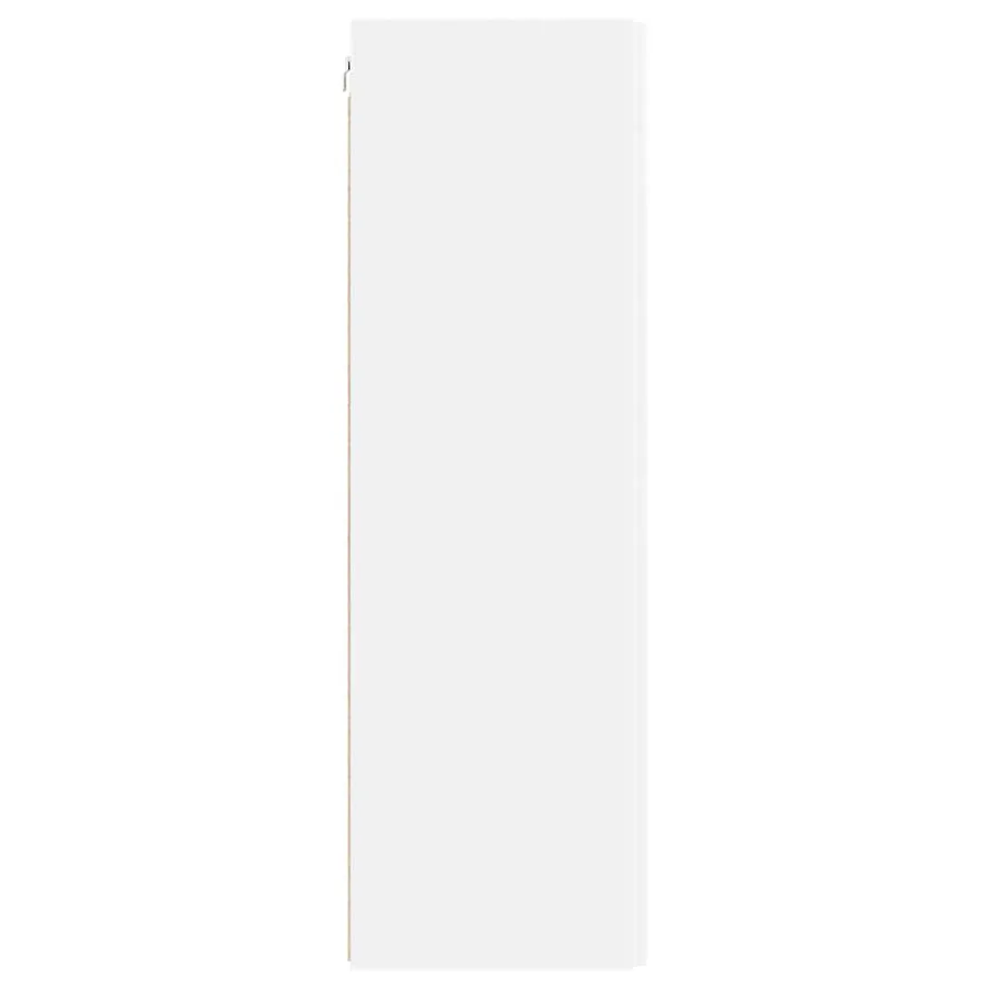 Meuble TV mural Blanc 30 x 31 x 100 cm Bois d'ingénierie - 7