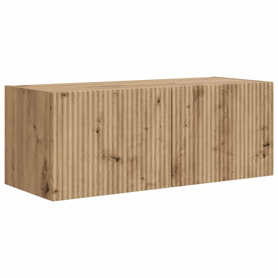 Ensemble meuble TV 2 pcs Chêne artisanal Bois d'ingénierie - 5