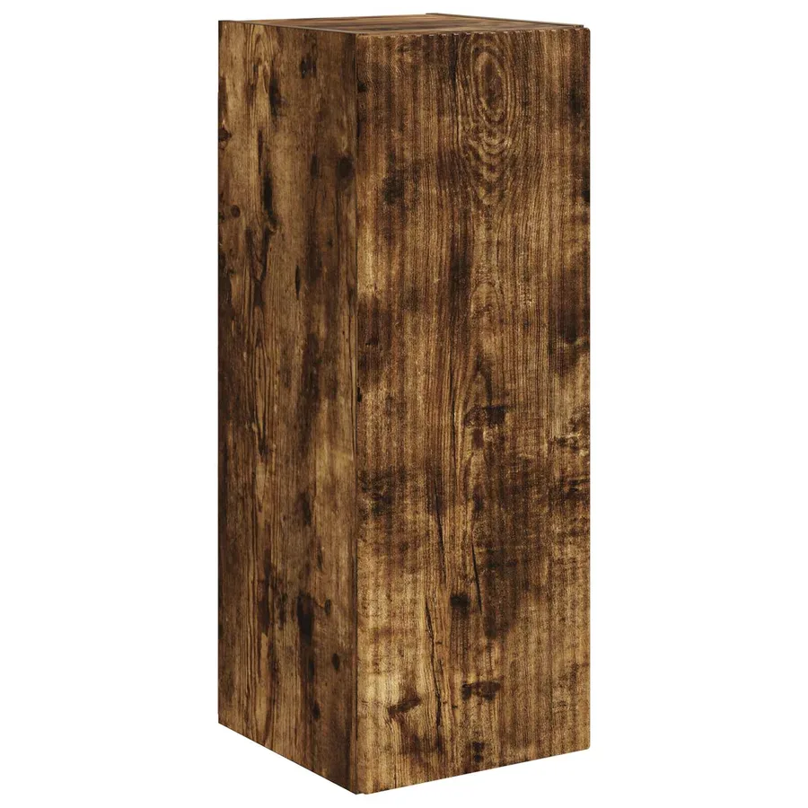 Ensemble meuble TV 4 pcs Chêne fumé Bois d'ingénierie - 6