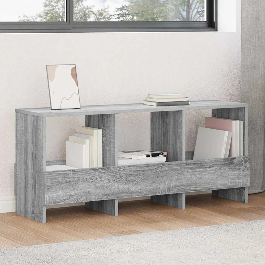 Étagère à magazines Gris Sonoma 102 x 30 x 45 cm