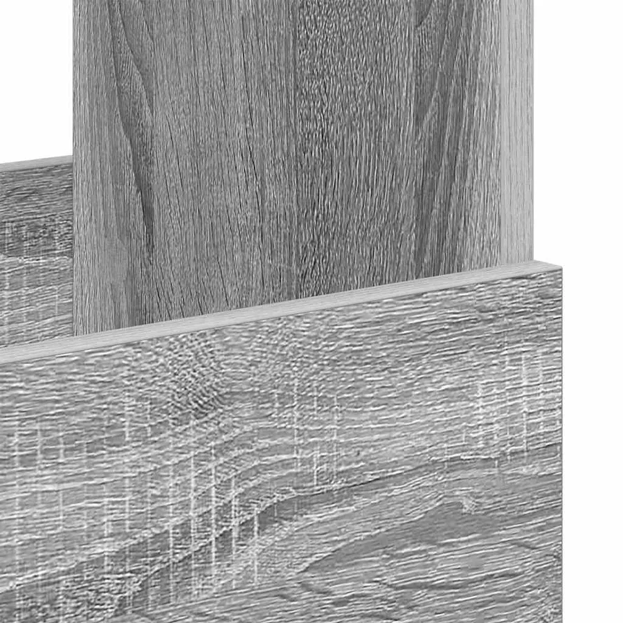 Étagère à magazines Gris Sonoma 102 x 30 x 45 cm - 10