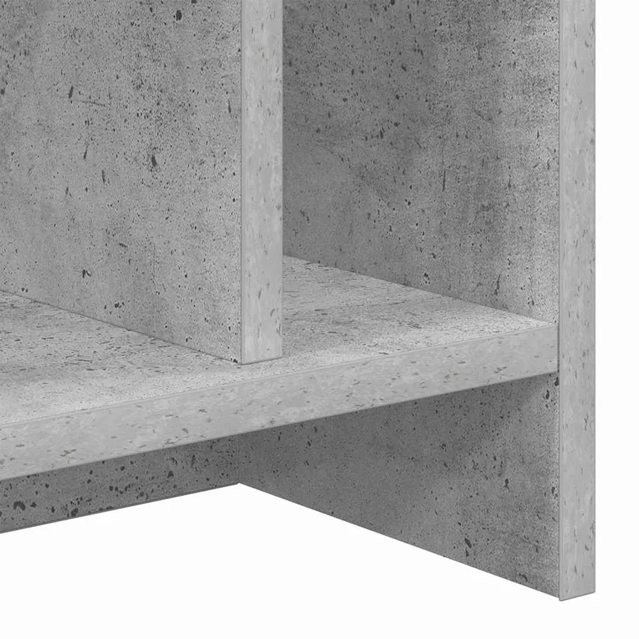 Meuble TV 2 pcs Gris béton 50 x 35 x 45 cm Bois d'ingénierie - 11