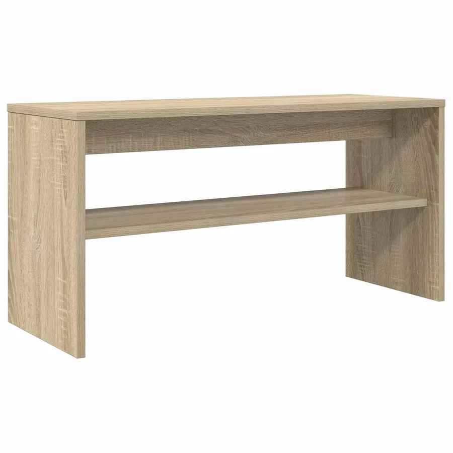 Meuble TV Chêne Sonoma 80 x 30 x 40 cm Bois d'ingénierie - 2