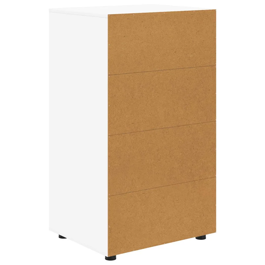 Armoires de rangement Blanc 60 x 48 x 105 cm Bois d'ingénierie - 8