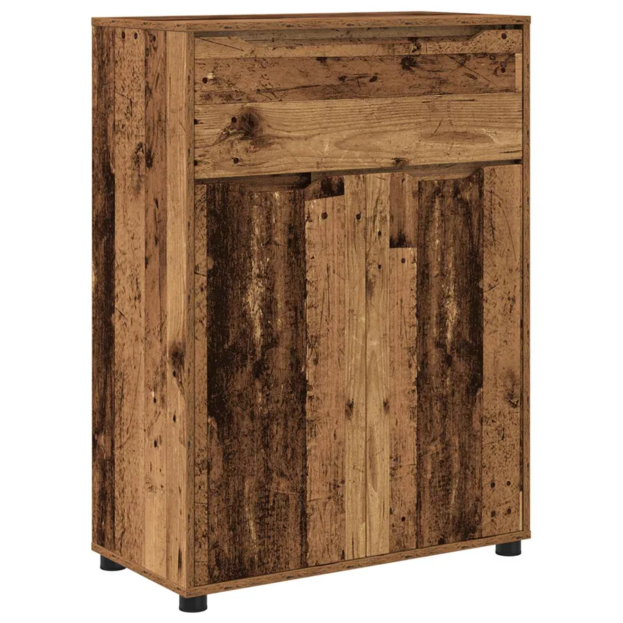 Cabinet de salle de bain Bois Ancien 72,5 x 36,5 x 100 cm - 2