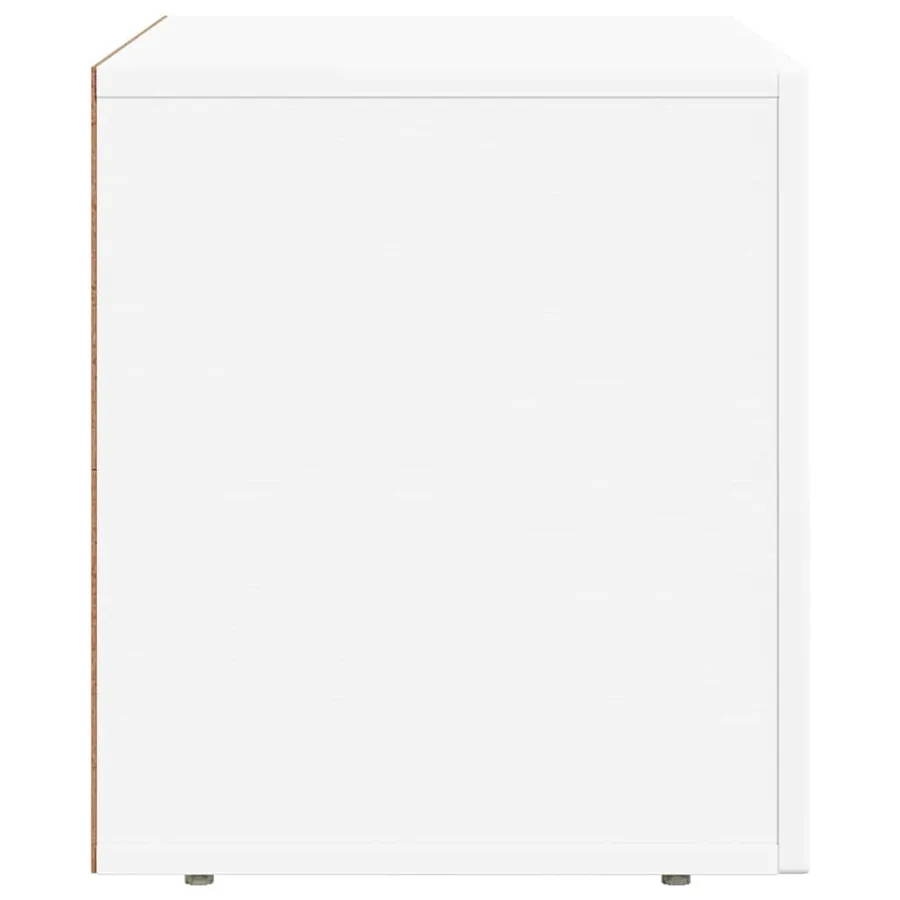 Meuble TV ELST 60 x 35 x 40 cm Blanc Bois d'ingénierie - 6