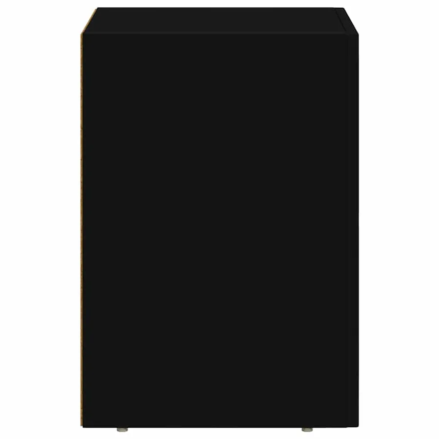 Table de chevet ELST 2 pc Noir 29,5 x 33,5 x 50 cm - 7